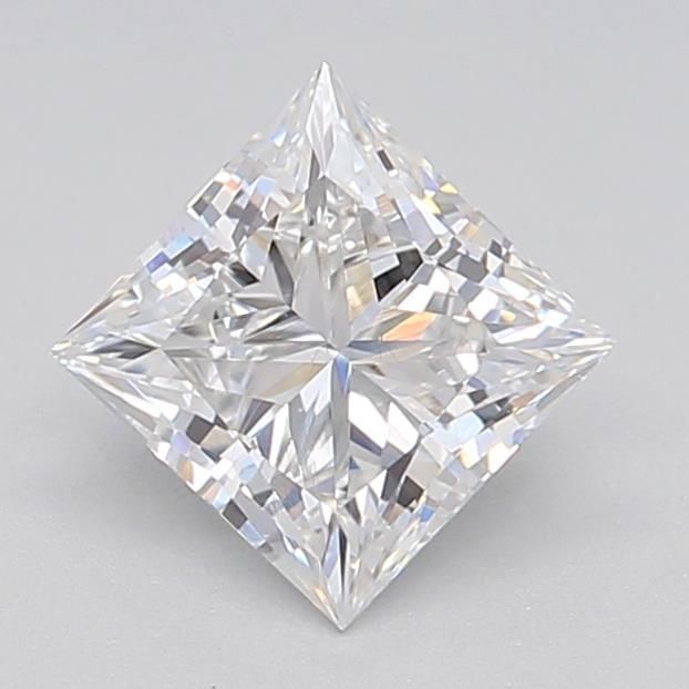 0.71 ct lab-grown Princess Diamond