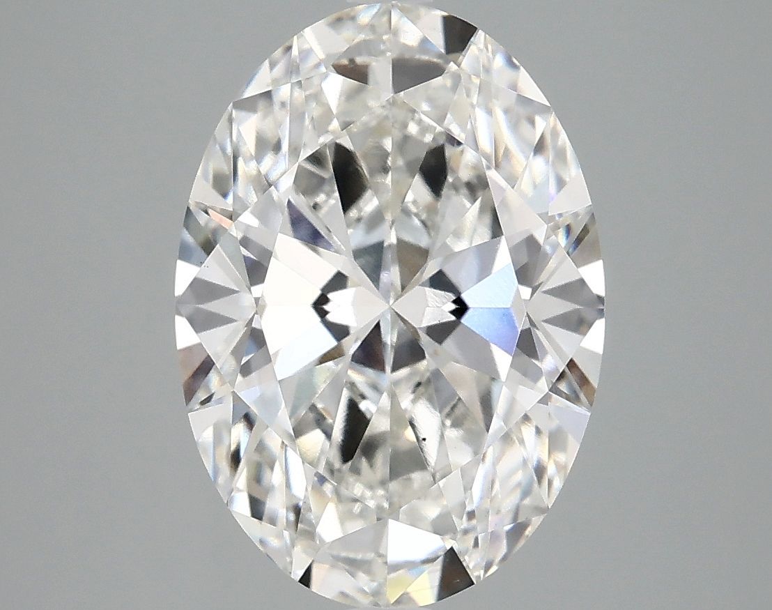4.02 ct. oval Lab Grown Diamond front image