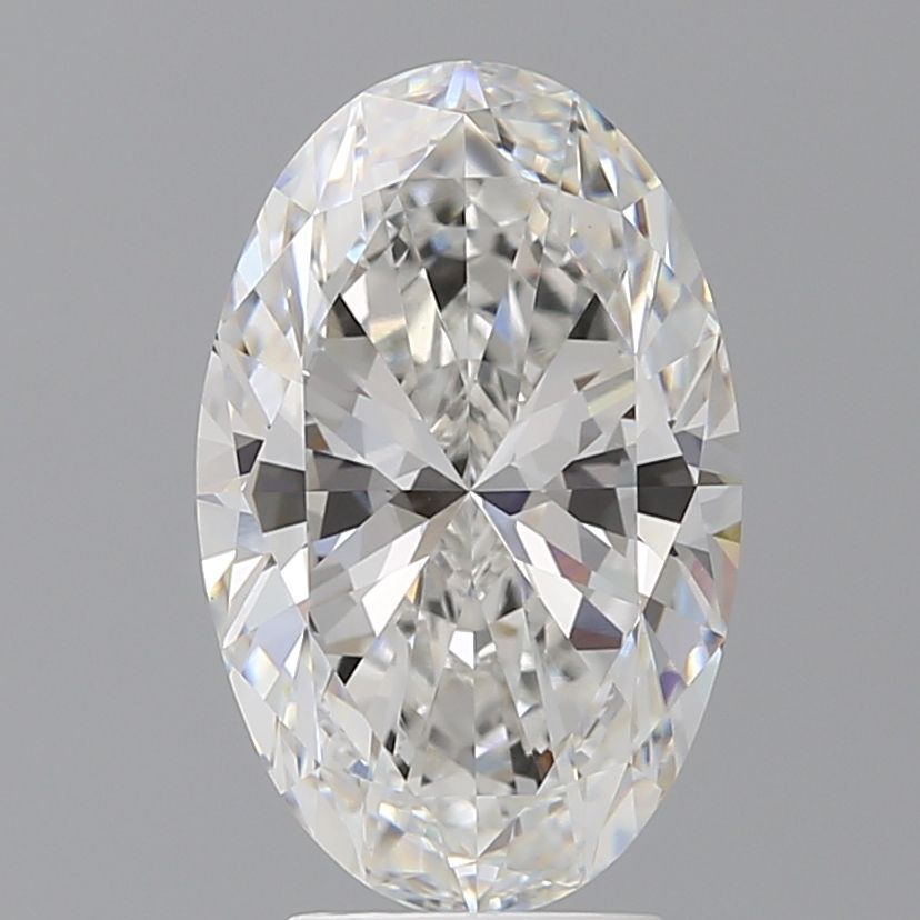4.04 ct. oval Lab Grown Diamond front image