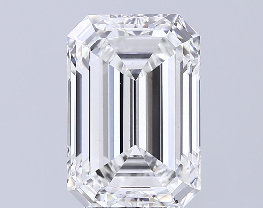 5.09 ct. emerald Lab Grown Diamond front image