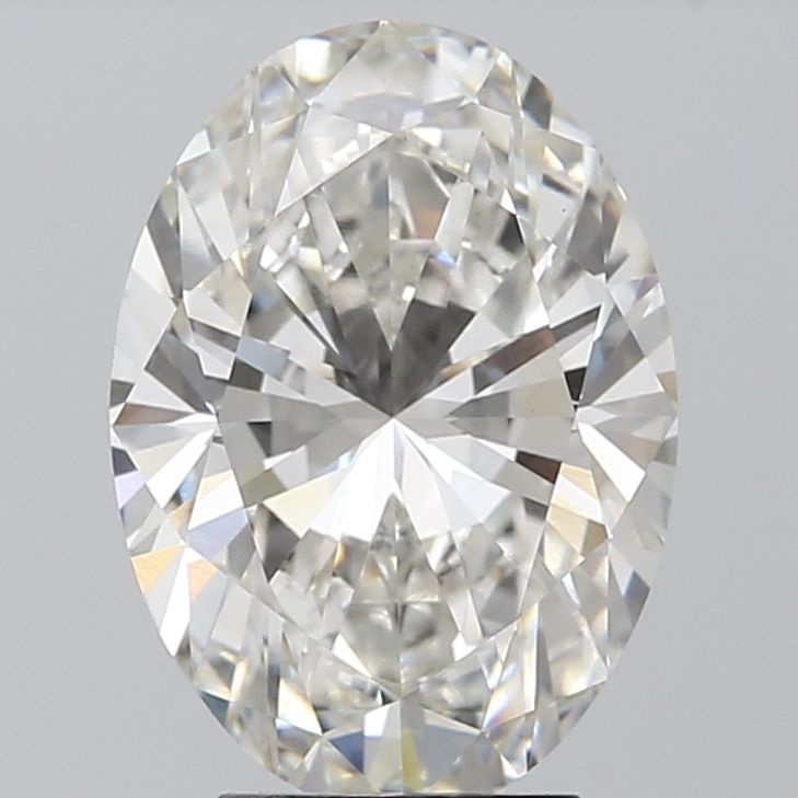 4.19 ct. oval Lab Grown Diamond front image