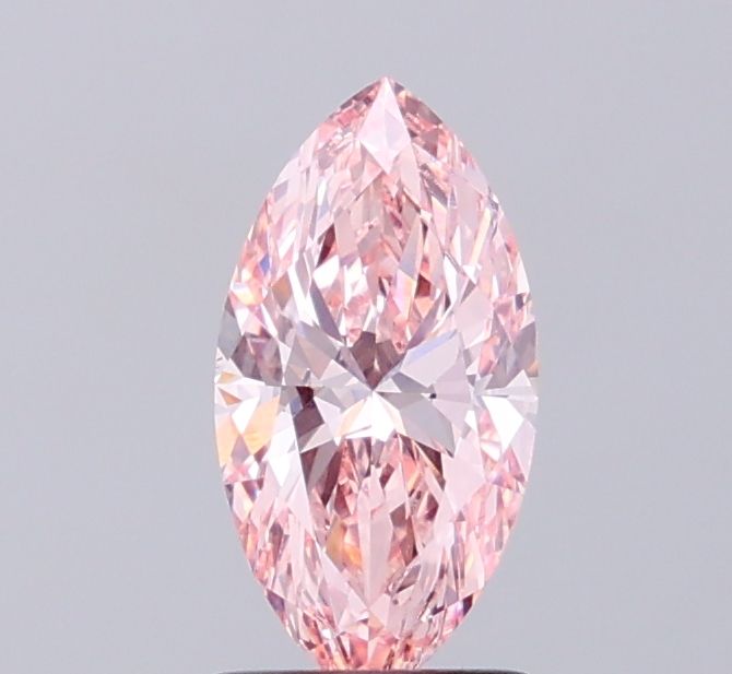 1.23 CT Fancy Intense Pink MARQUISE