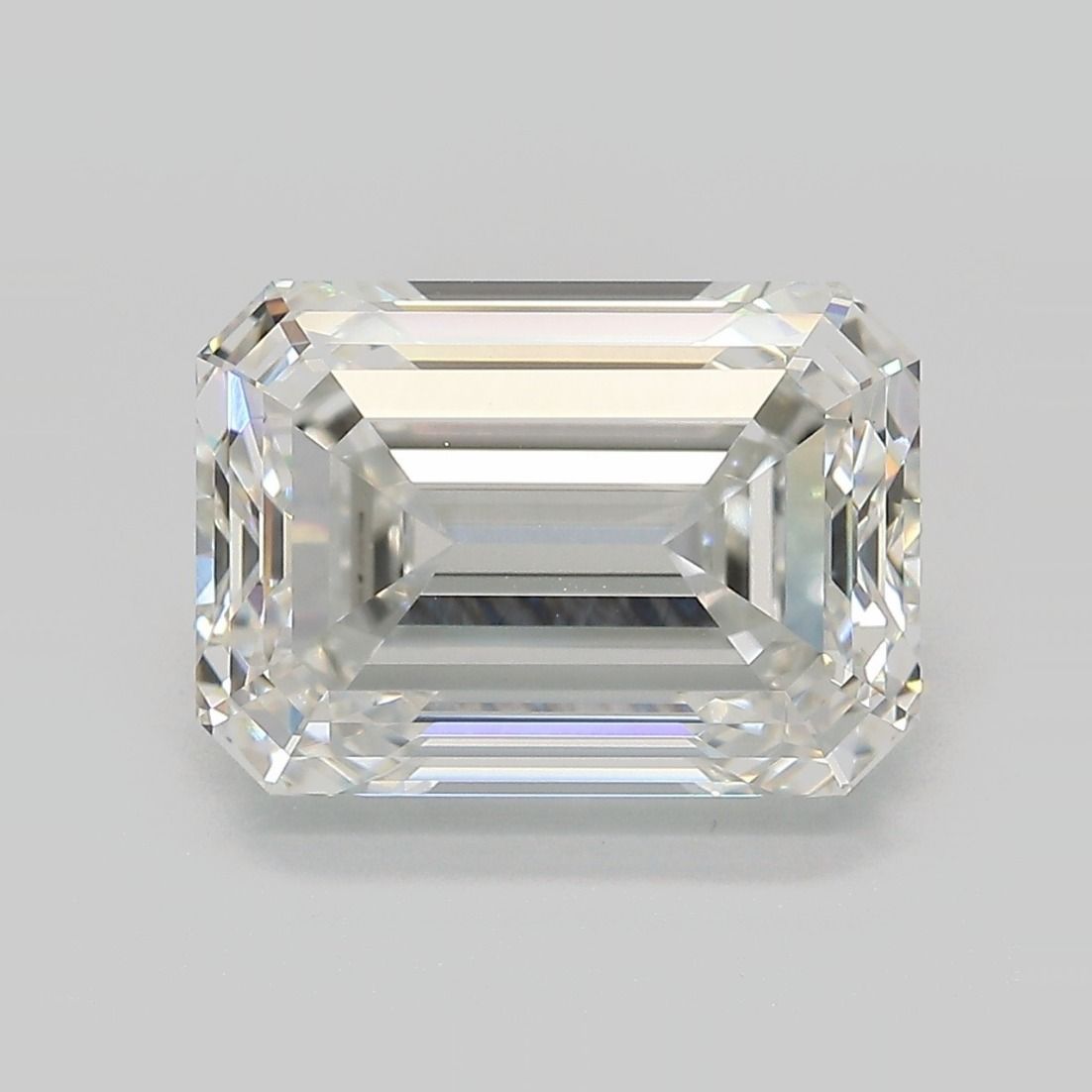 6.01 ct. emerald Lab Grown Diamond front image
