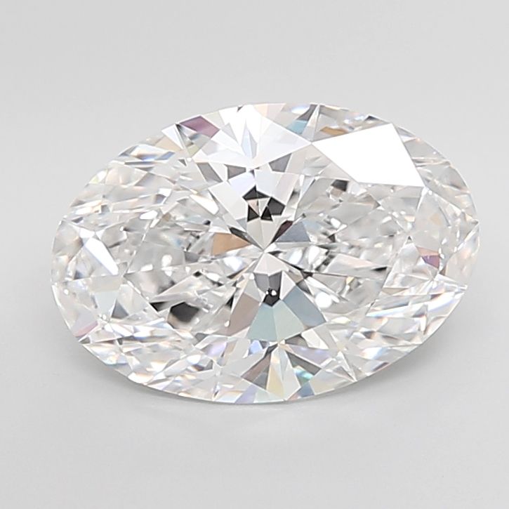 5.58 ct. oval Lab Grown Diamond front image