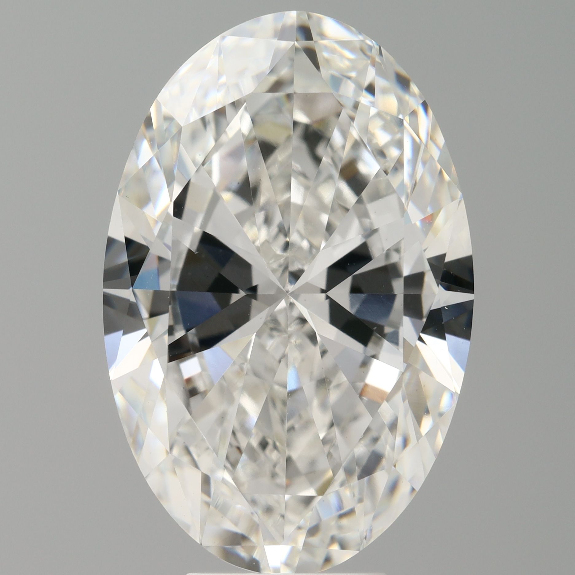 8.01 ct. oval Lab Grown Diamond front image