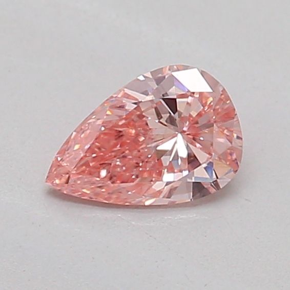 0.22 CT Fancy Intense Pink PEAR