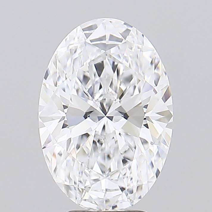 3.27 ct. oval Lab Grown Diamond front image