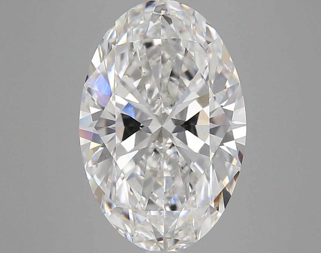 5.23 ct. oval Lab Grown Diamond front image