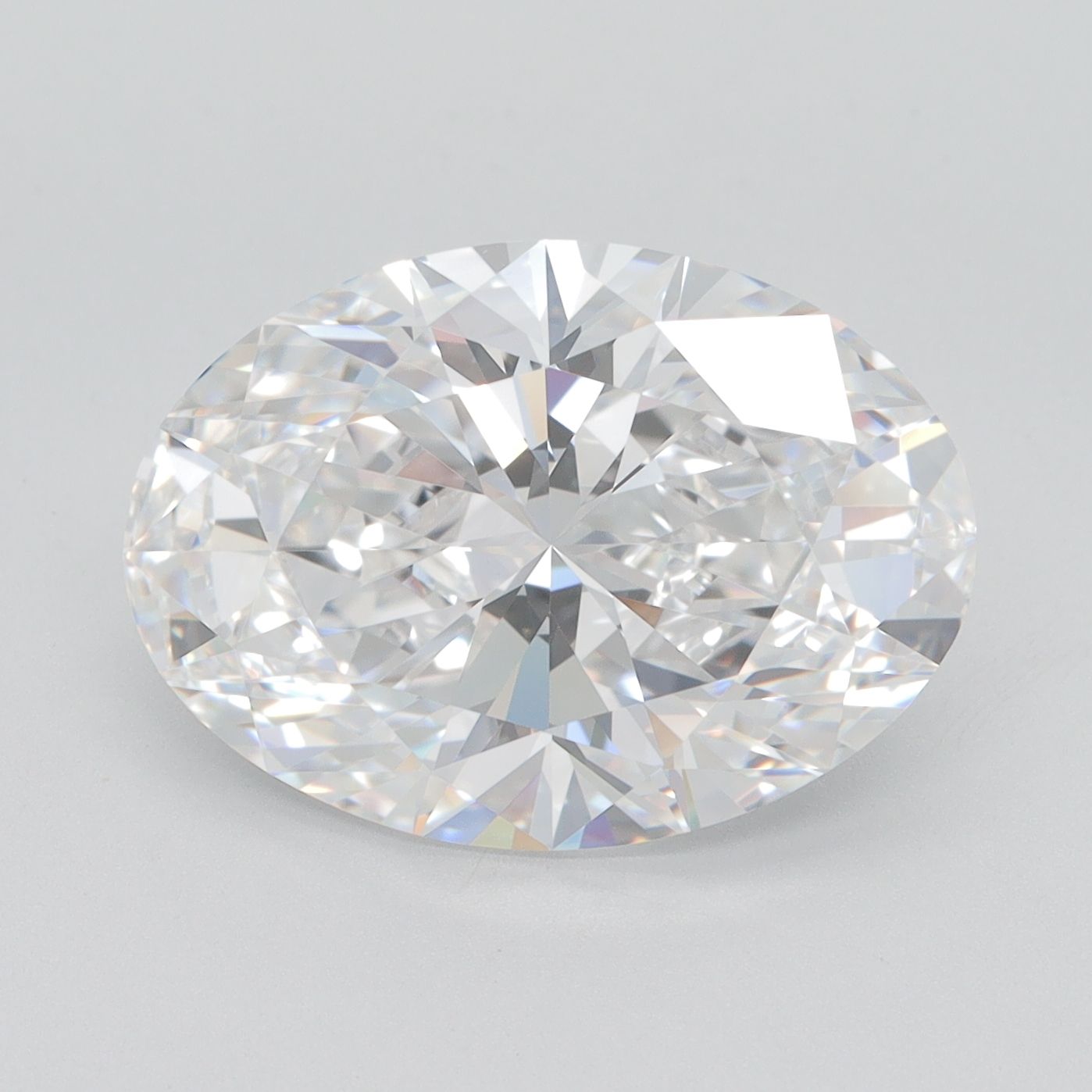 6.03 ct. oval Lab Grown Diamond front image