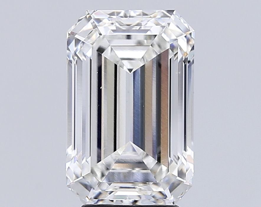6.34 ct. emerald Lab Grown Diamond front image