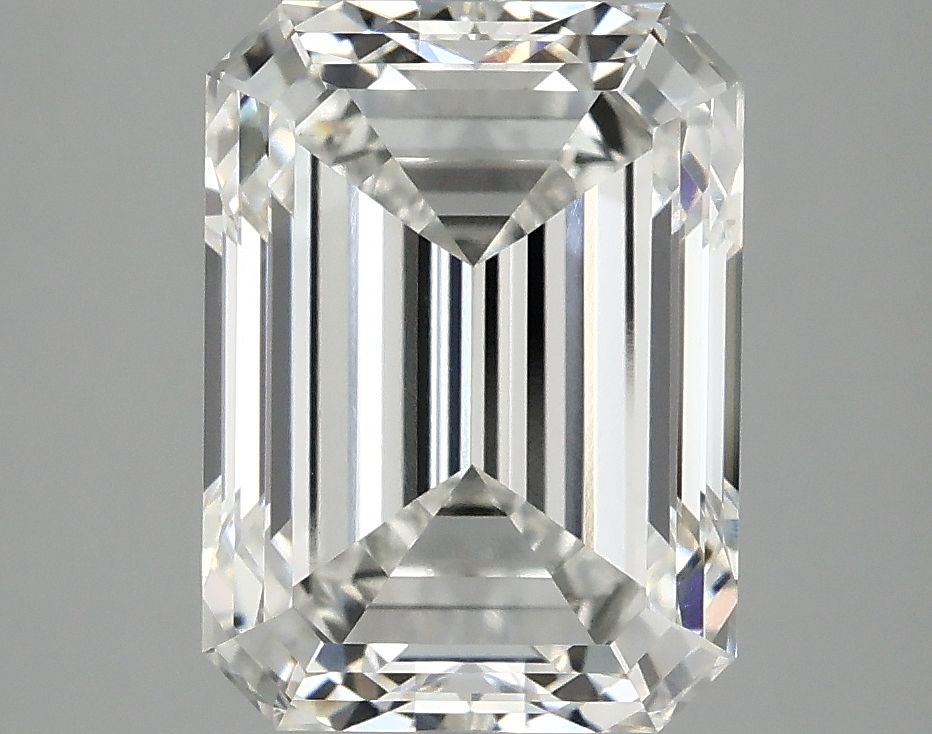 4.09 ct. emerald Lab Grown Diamond front image