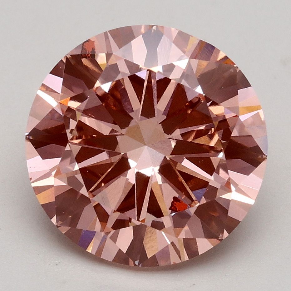 3.00 ct. round Lab Grown Diamond front image