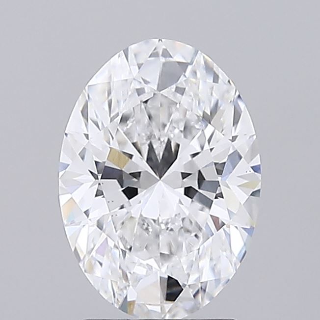 2.01 ct. oval Lab Grown Diamond front image