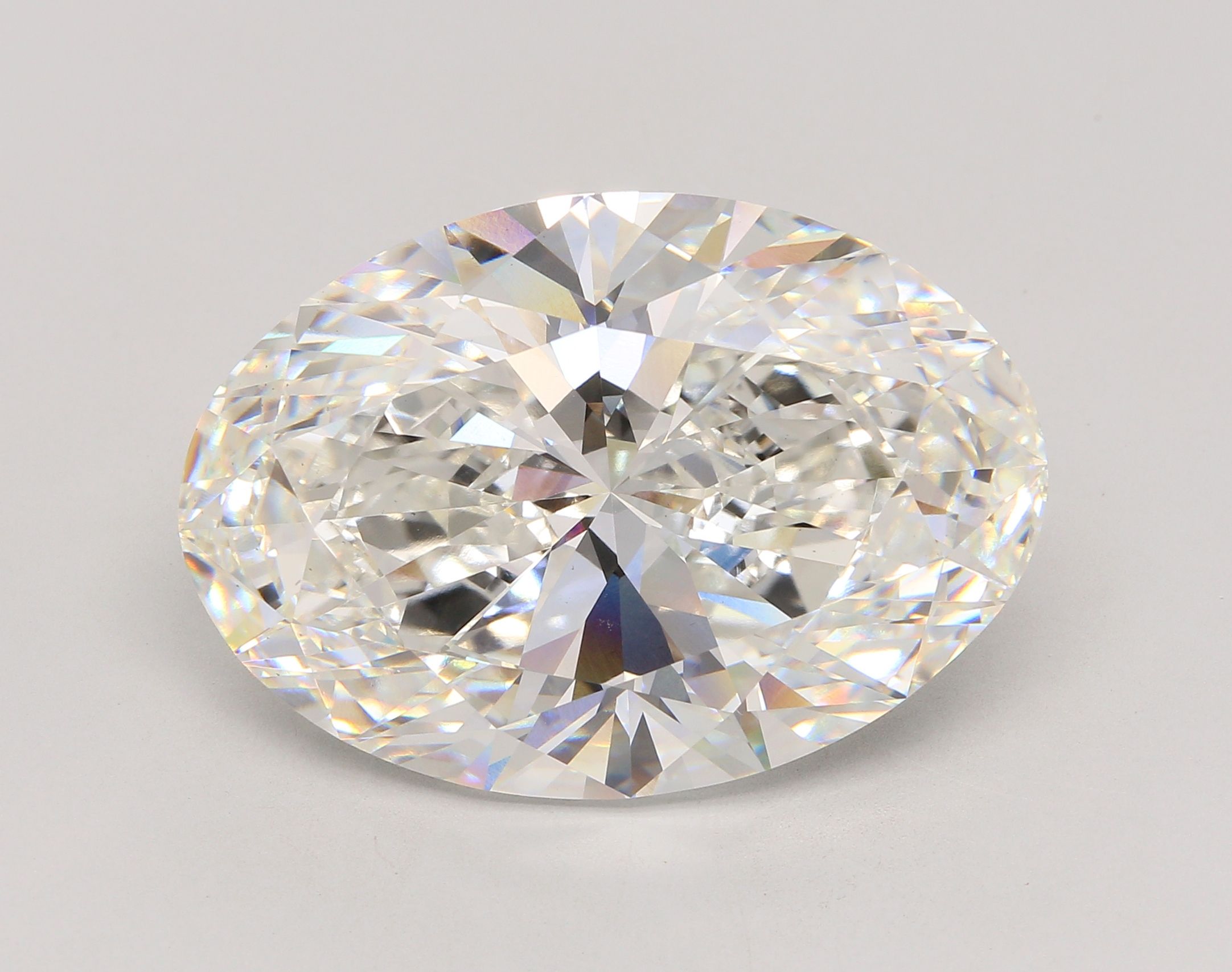 31.61 ct. oval Lab Grown Diamond front image