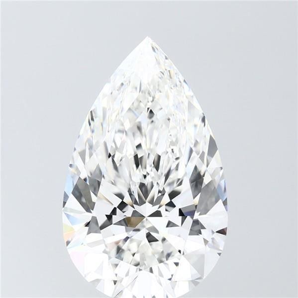 6.04 ct. pear Lab Grown Diamond front image
