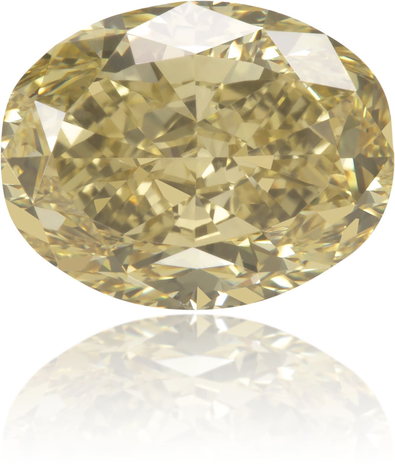 Diament 2.06 ct Fancy Grayish Greenish Yellow/VS1
