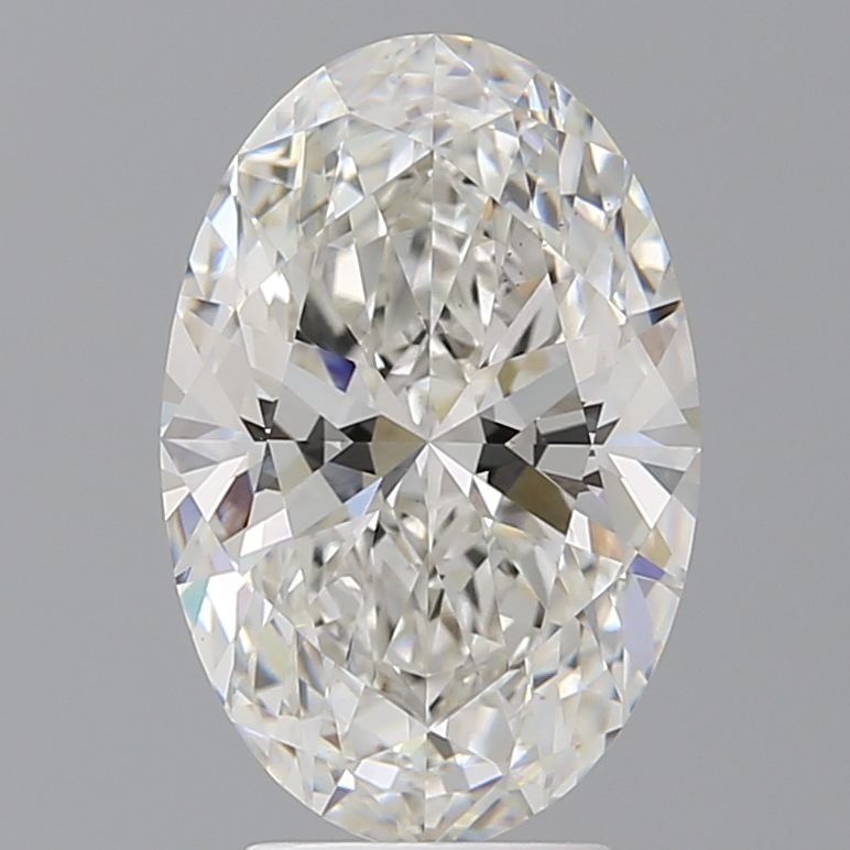 4.02 ct. oval Lab Grown Diamond front image