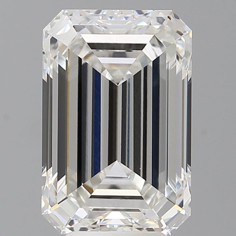 6.03 ct. emerald Lab Grown Diamond front image