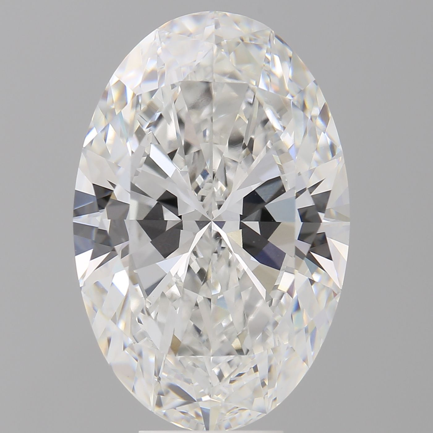 9.01 ct. oval Lab Grown Diamond front image