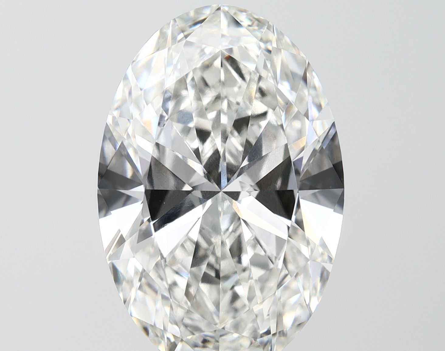 9.09 ct. oval Lab Grown Diamond front image