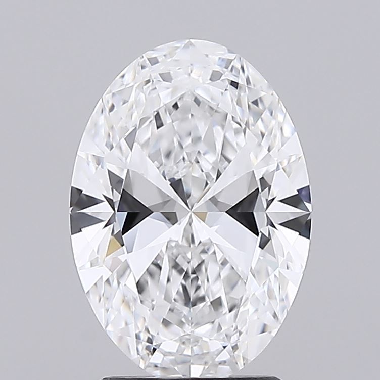 2.10 ct. oval Lab Grown Diamond front image