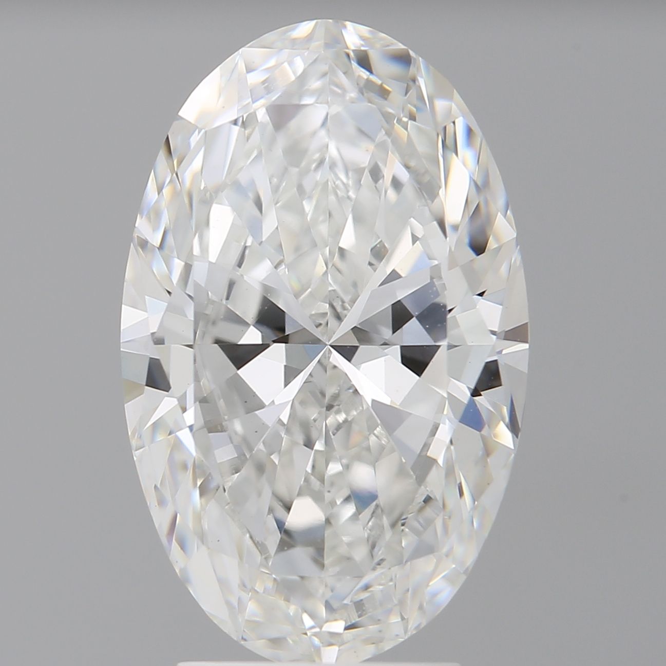 4.01 ct. oval Lab Grown Diamond front image