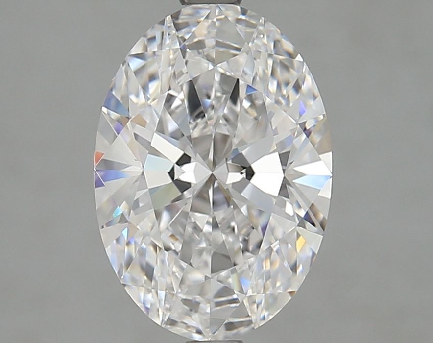 2.66 ct. oval Lab Grown Diamond front image