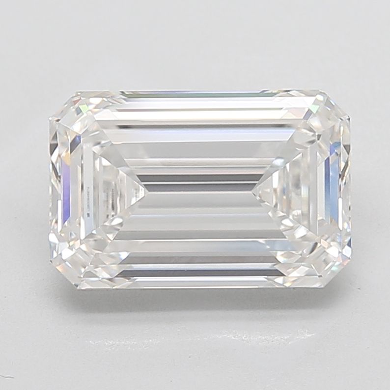 5.52 ct. emerald Lab Grown Diamond front image