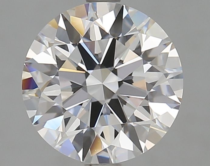 Diamant Rond 2.48 ct - Couleur D - Pureté VVS1
