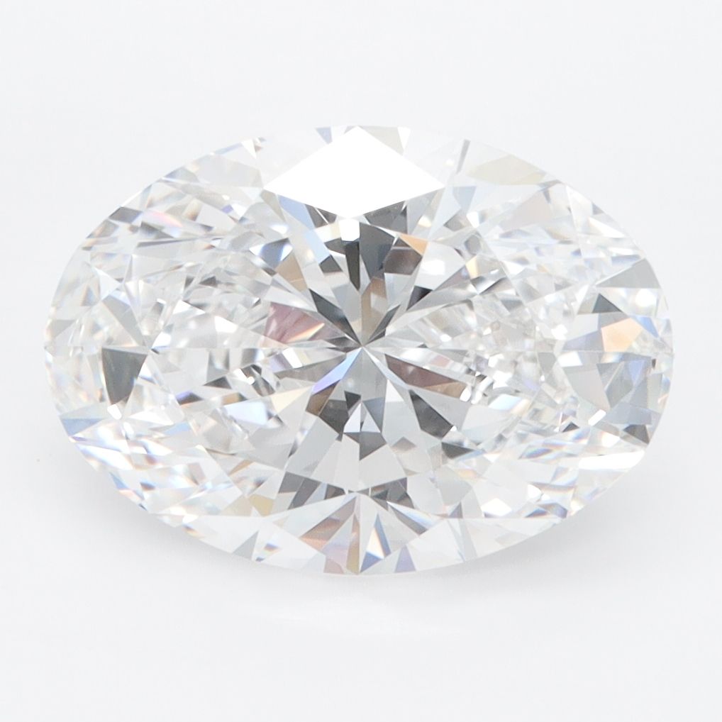 3.69 ct. oval Lab Grown Diamond front image