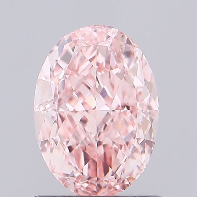 1.08 CT Fancy Vivid Pink OVAL