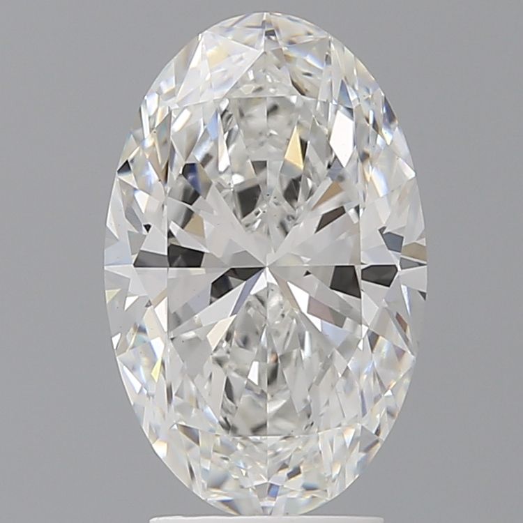 3.52 ct. oval Lab Grown Diamond front image