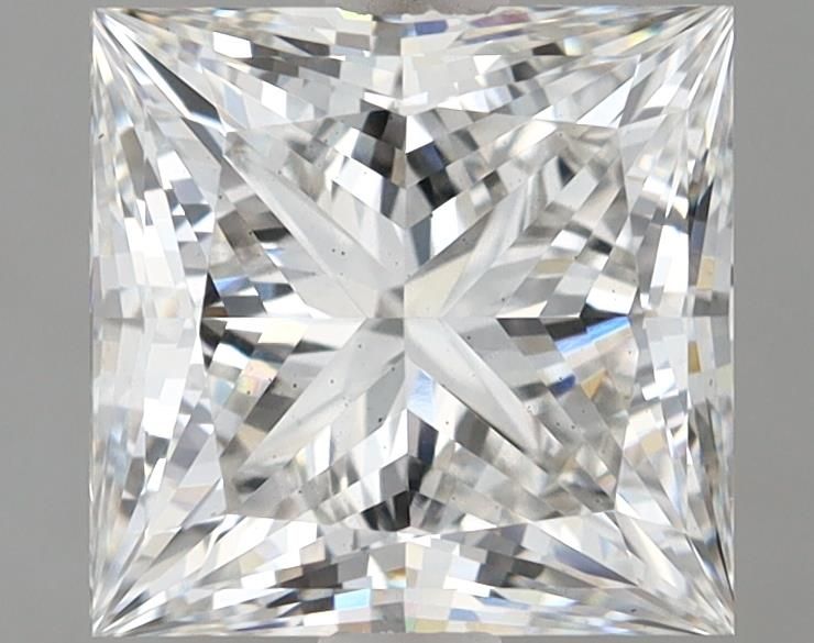 3.13 ct. princess Lab Grown Diamond front image