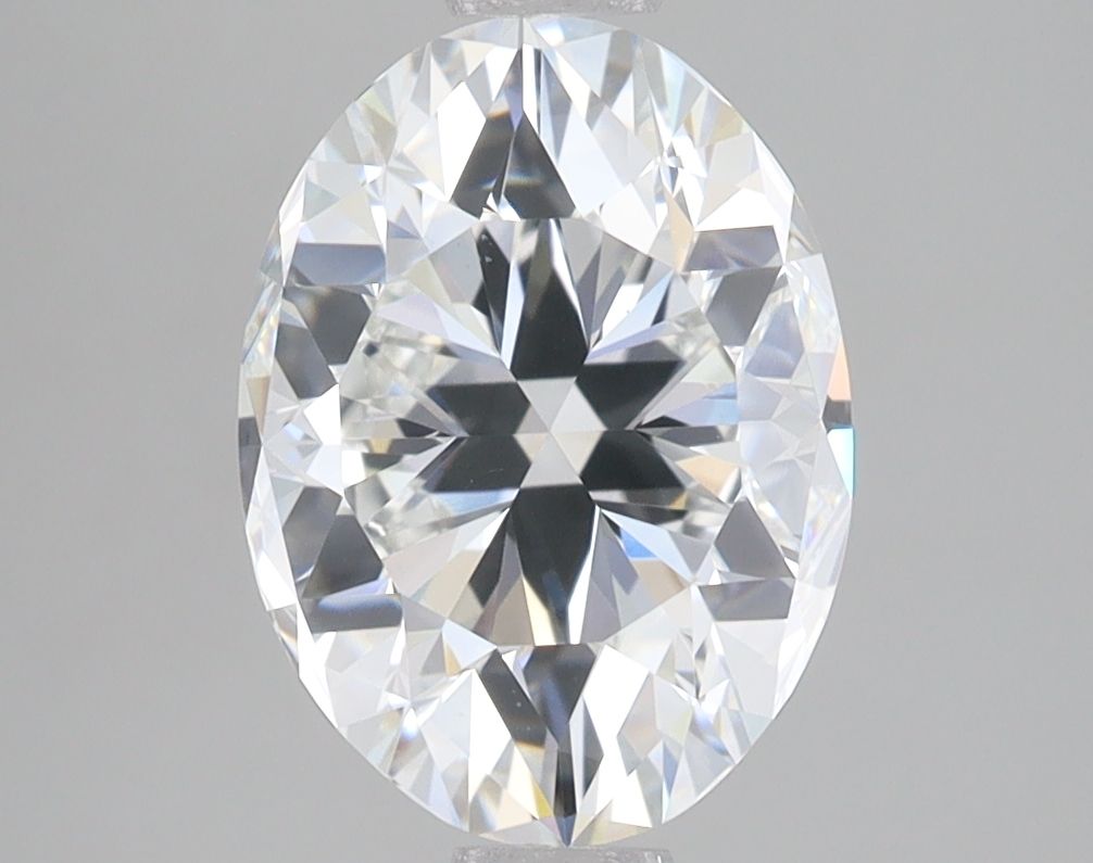 3.78 ct. oval Lab Grown Diamond front image