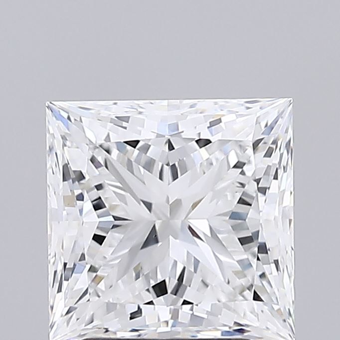 3.06 ct. princess Lab Grown Diamond front image