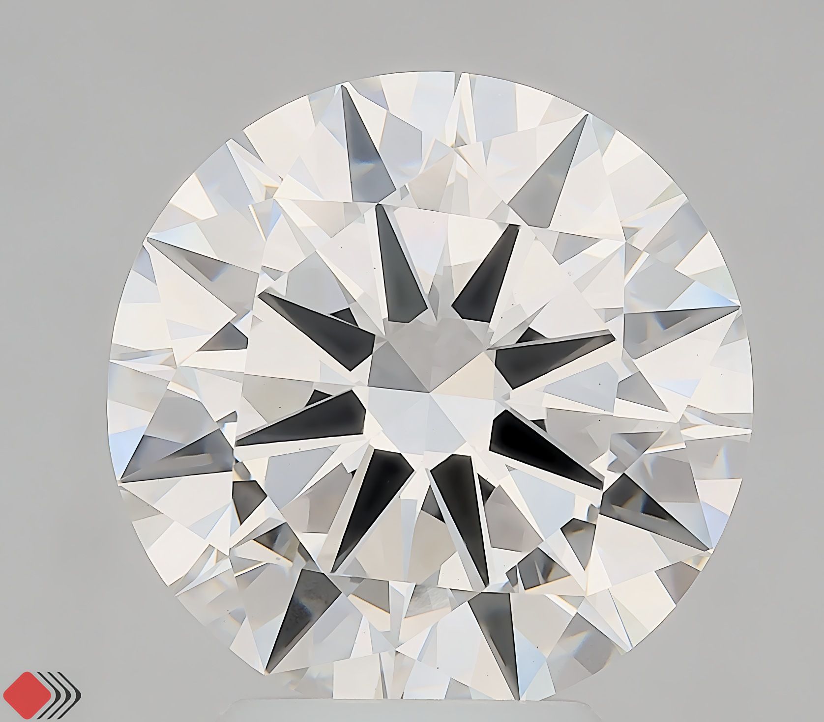 4.01 ct. round Lab Grown Diamond front image