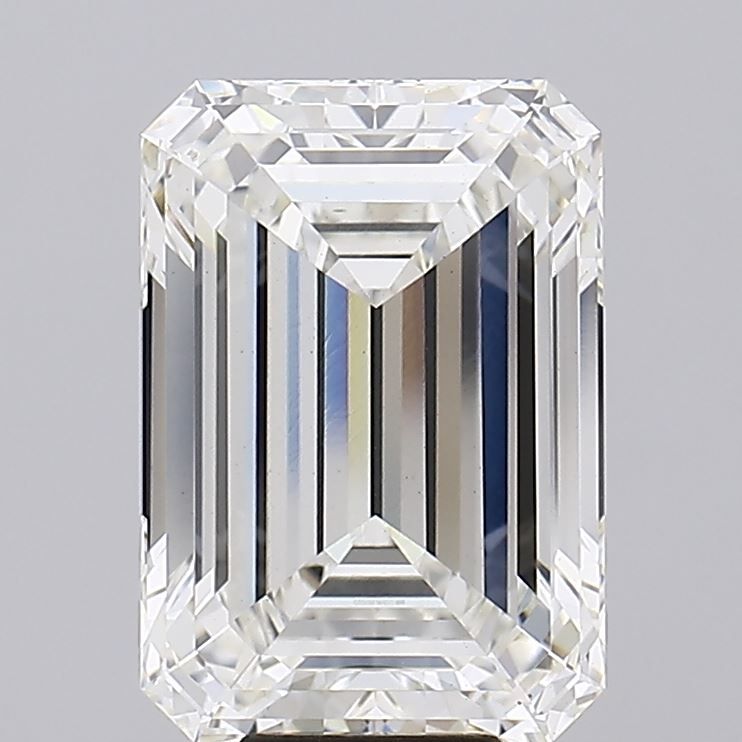 10.02 ct. emerald Lab Grown Diamond front image