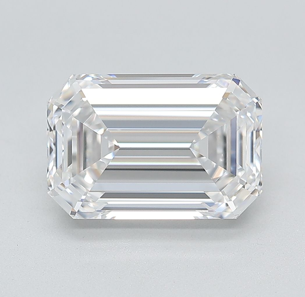 3.84 ct. emerald Lab Grown Diamond front image