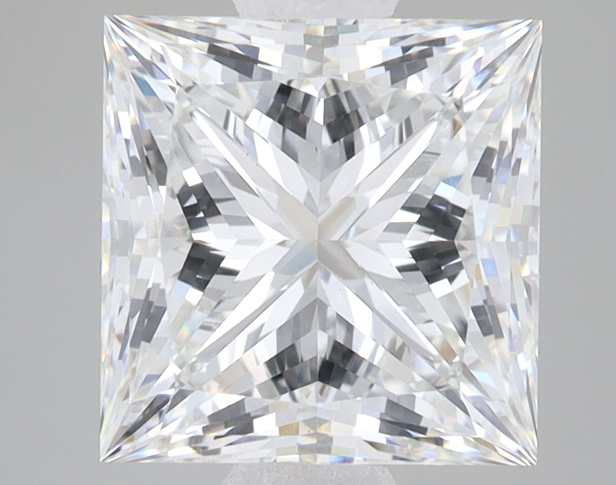 4.06 ct. princess Lab Grown Diamond front image