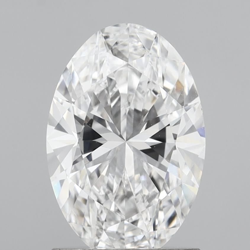 1.44 ct. oval Lab Grown Diamond front image