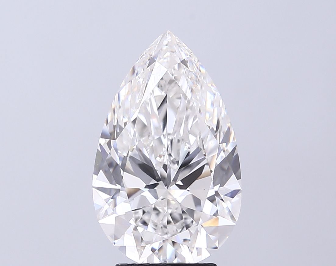 4.02 ct. pear Lab Grown Diamond front image