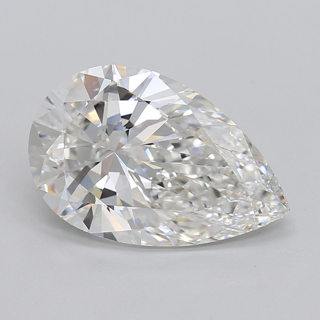 7.01 ct. pear Lab Grown Diamond front image