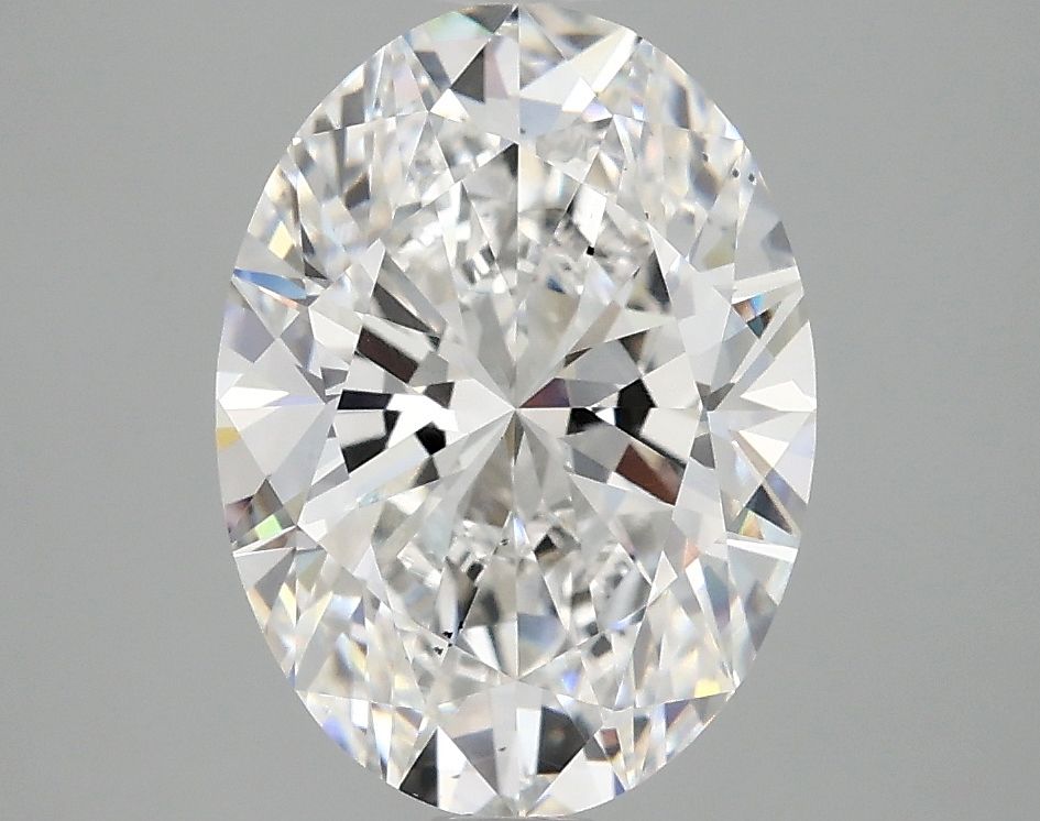 3.10 ct. oval Lab Grown Diamond front image