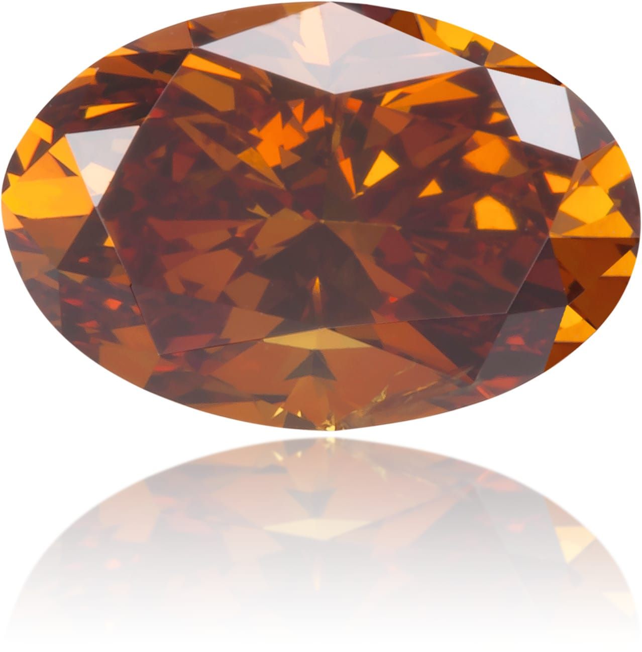 Diament 0.82 ct Fancy Deep Orange/SI2