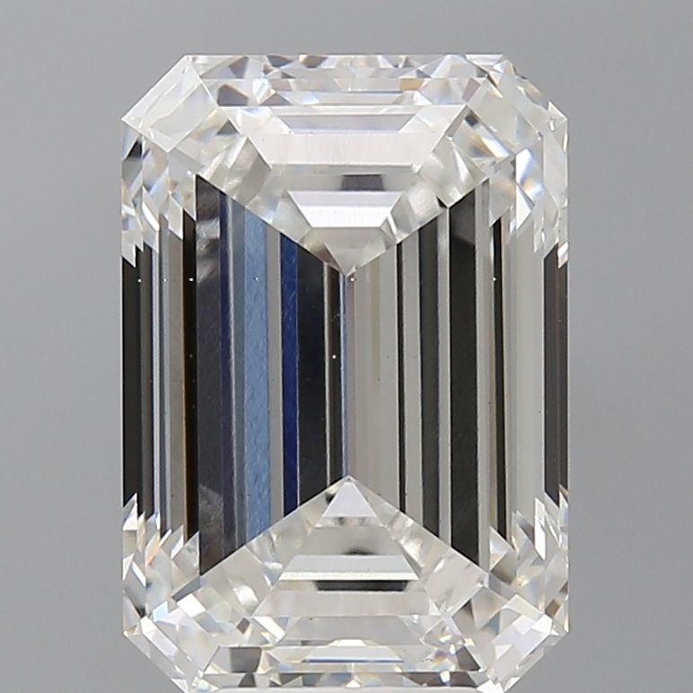 6.50 ct. emerald Lab Grown Diamond front image