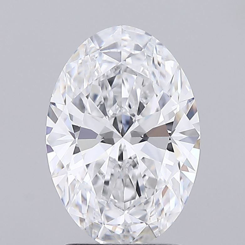 2.03 ct. oval Lab Grown Diamond front image