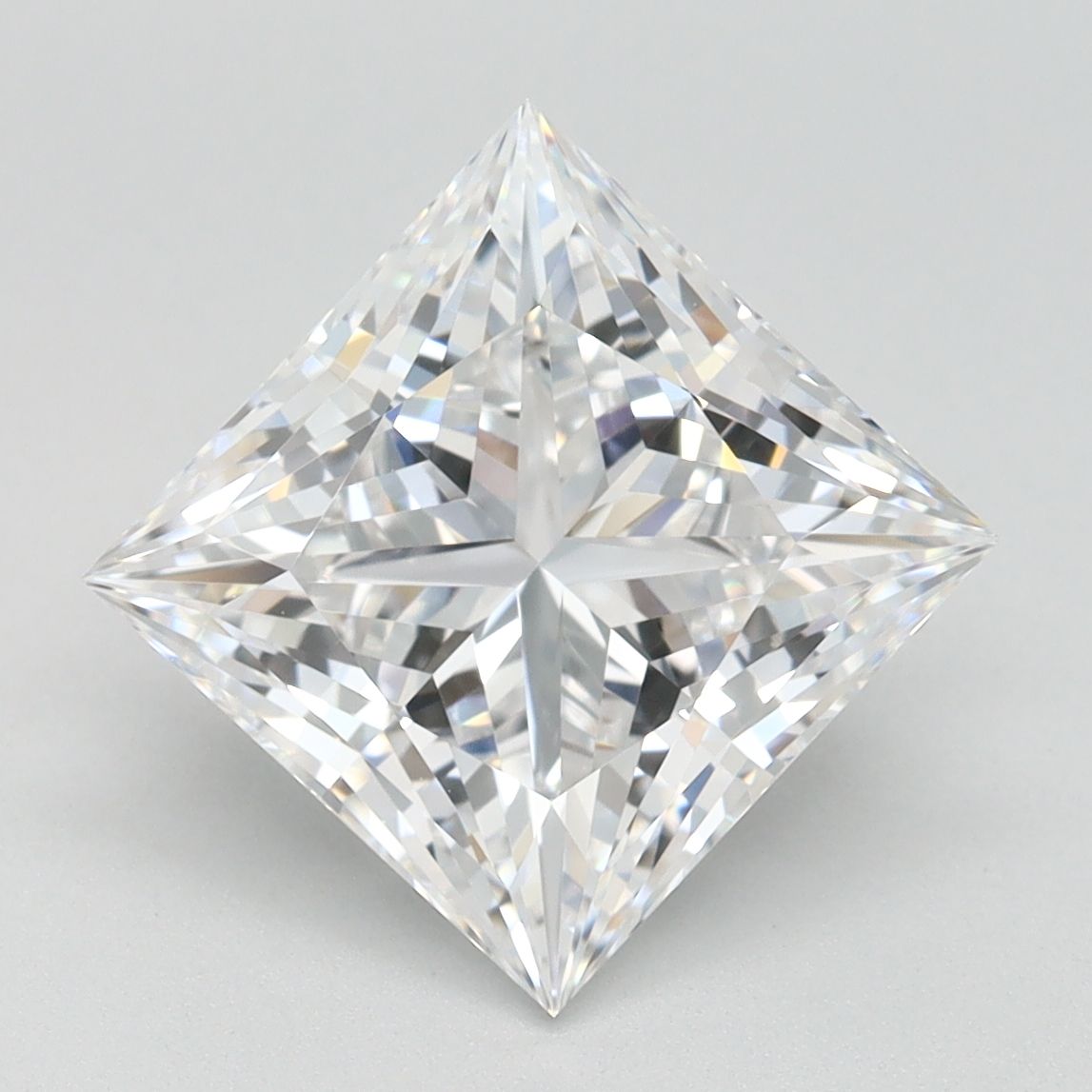 3.09 ct. princess Lab Grown Diamond front image