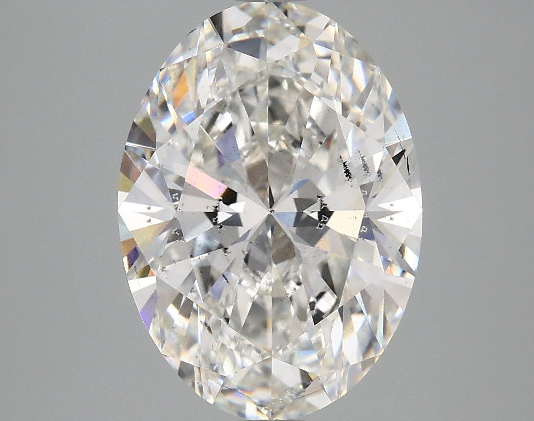 4.09 ct. oval Lab Grown Diamond front image
