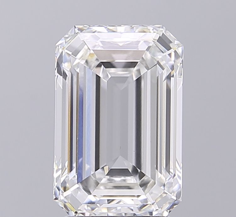 3.38 ct. emerald Lab Grown Diamond front image