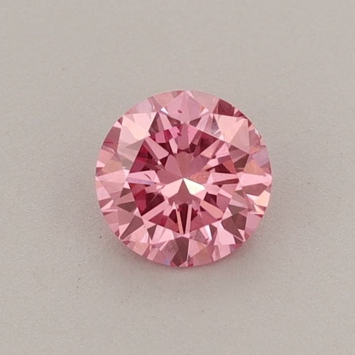 0.41 CT Fancy Vivid Pink ROUND